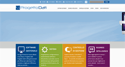 Desktop Screenshot of progettodati.it