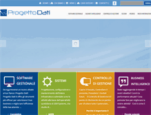 Tablet Screenshot of progettodati.it